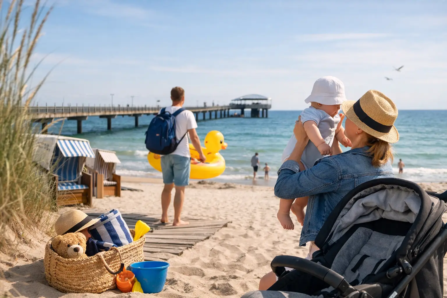 Ostseeurlaub mit Baby vorbereiten leicht gemacht