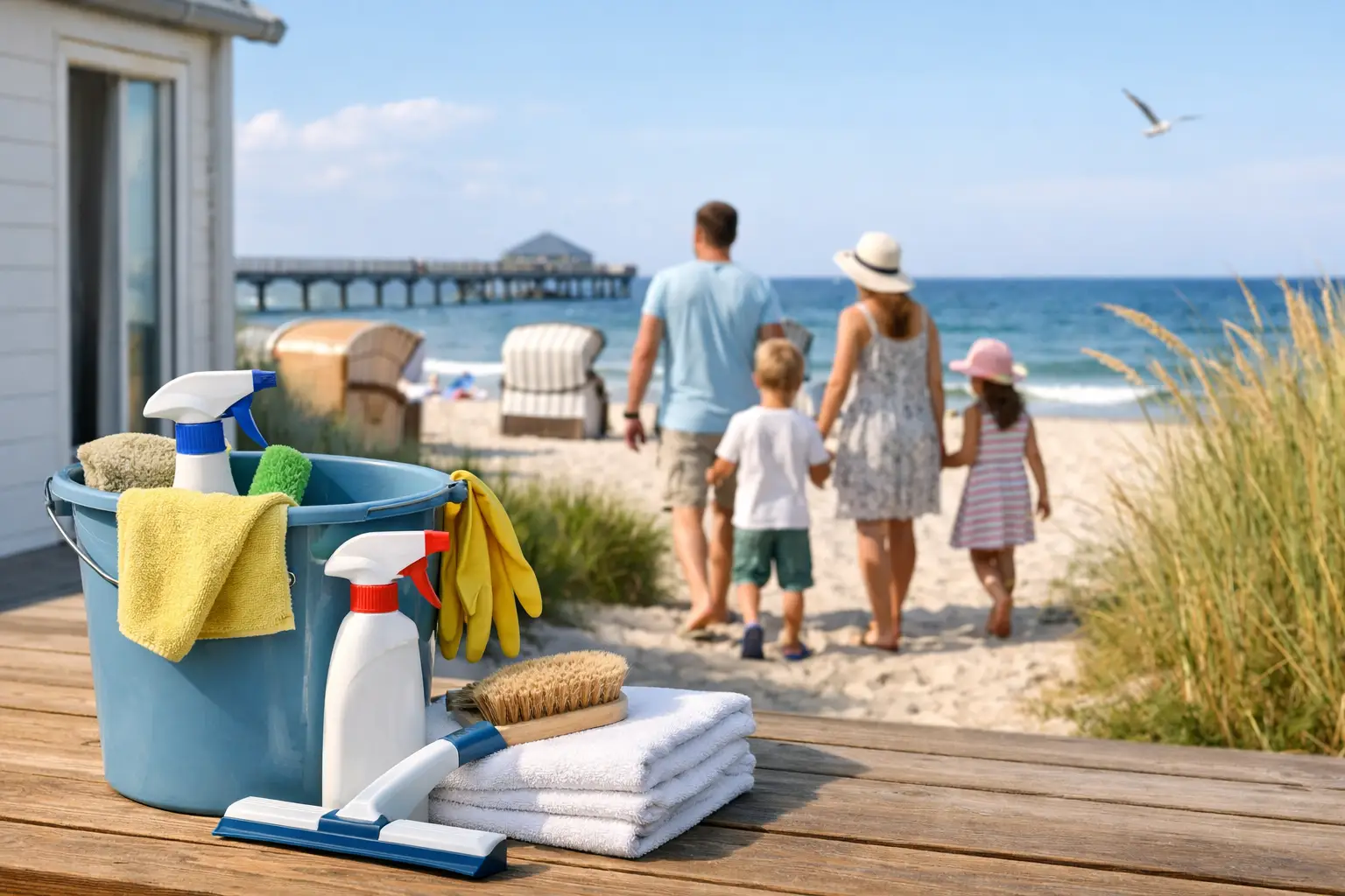 Ostsee Ferienhaus Sauberkeit Tipps für Familien