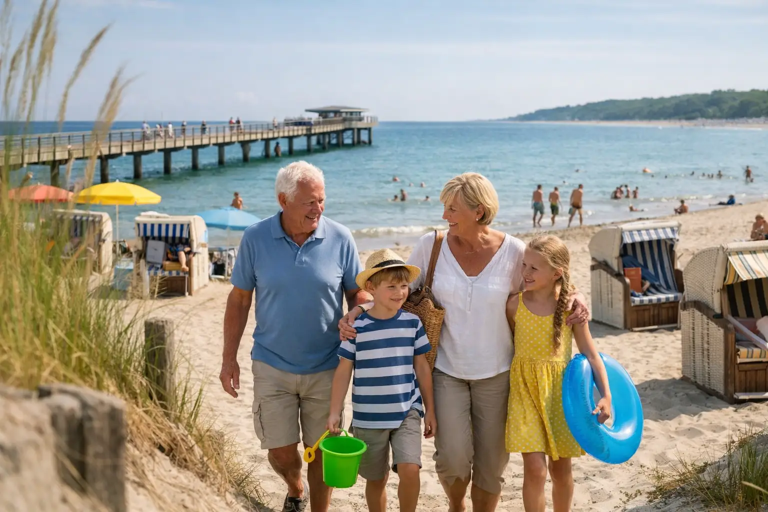 Ferienhausurlaub an der Ostsee mit Enkelkindern