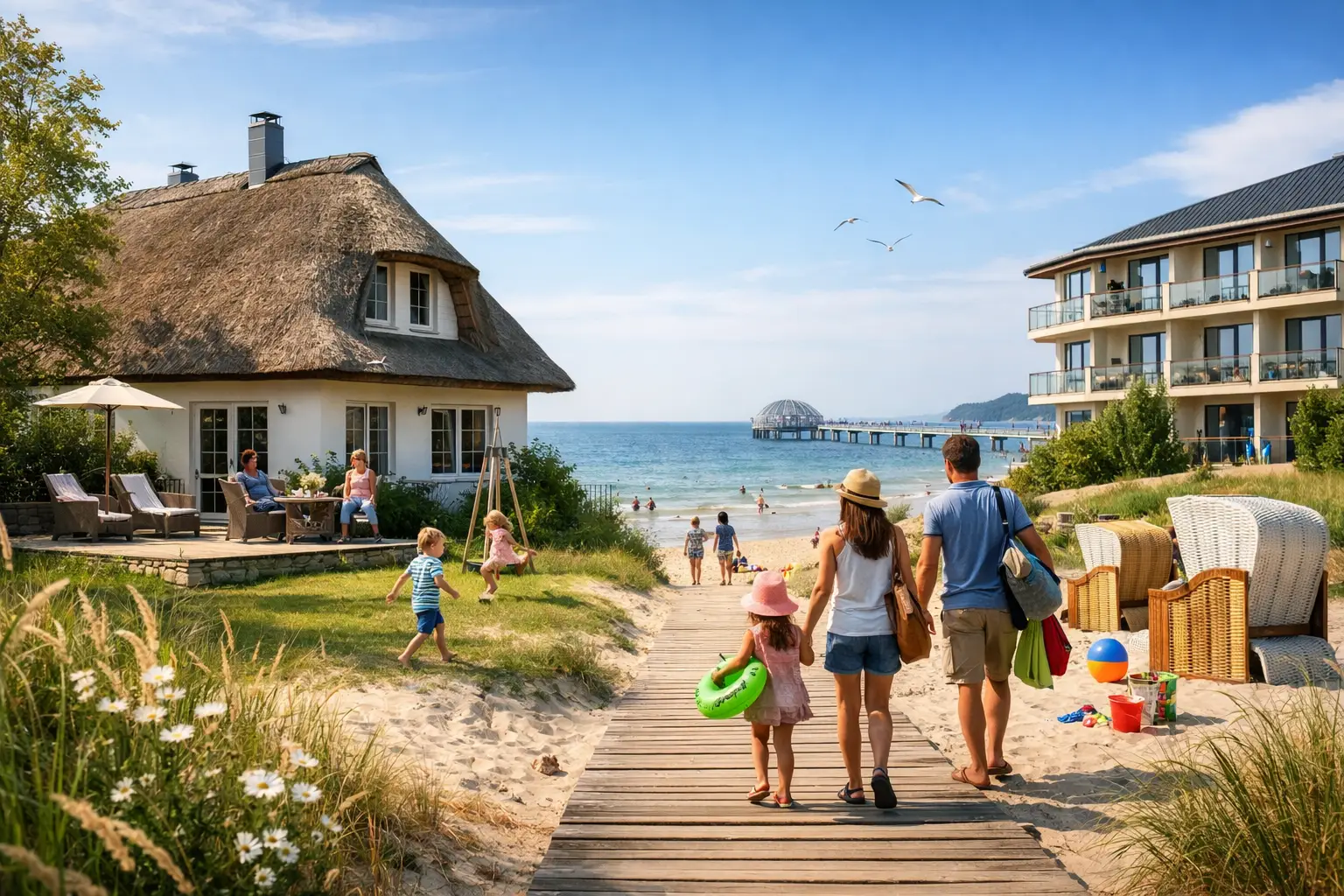 Ostseeurlaub Haus oder Hotel mit Kindern