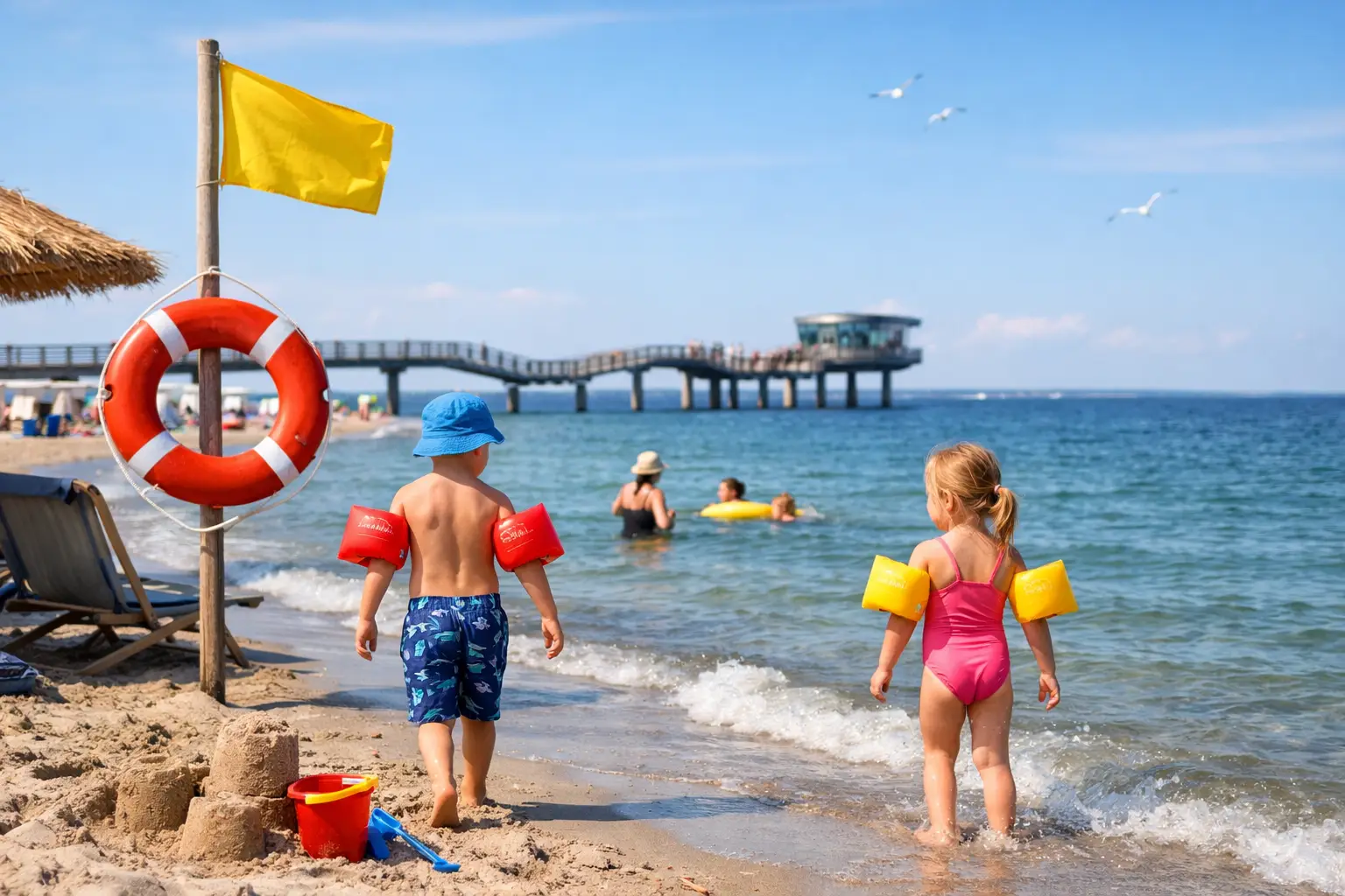 Strandregeln Ostsee Kinder für sichere Badetage