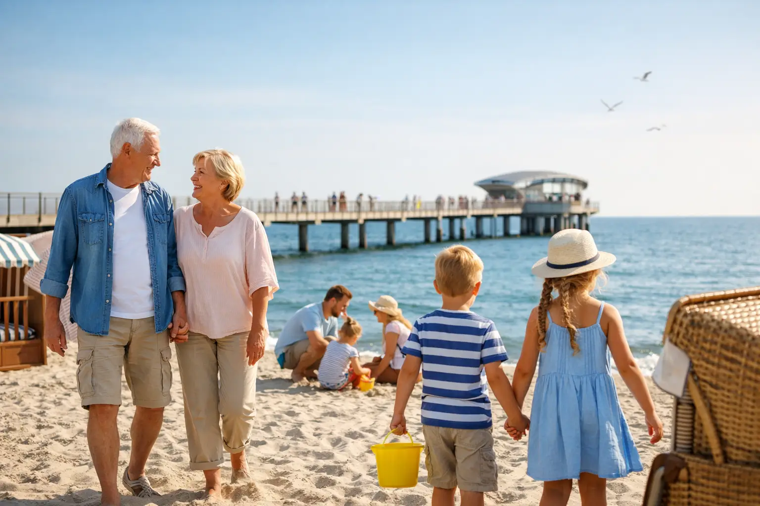 Urlaub an der Ostsee mit Großeltern planen