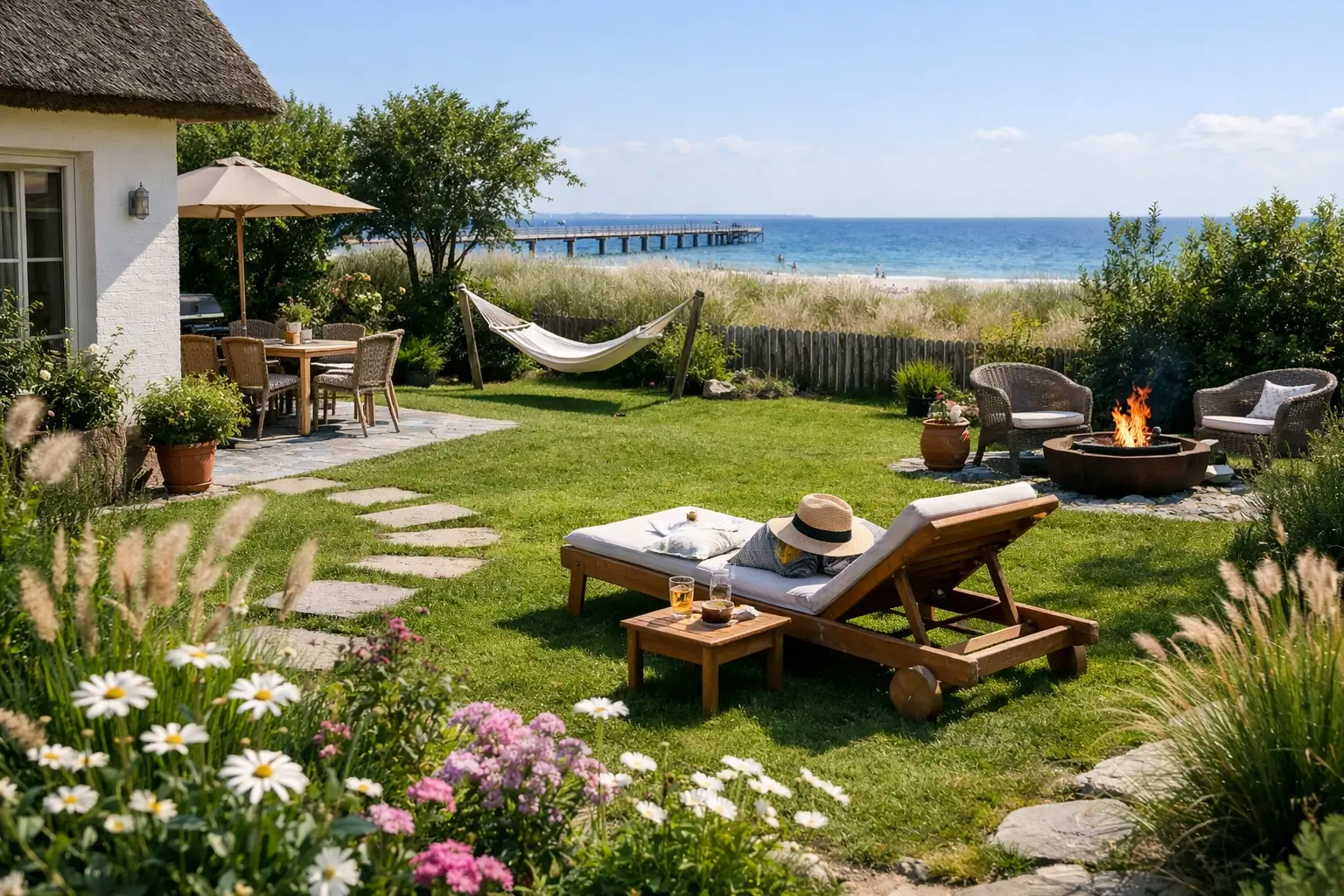 Warum ein Garten im Ferienhaus wichtig ist