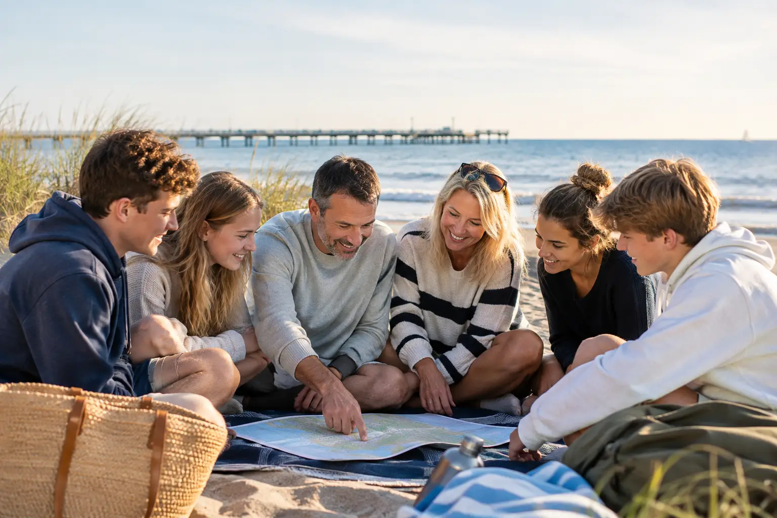 Urlaubsplanung für sechs Personen leicht gemacht